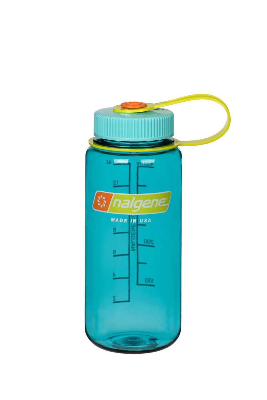 Nalgene 16 Oz Wide Mouth Sustain Water Bottle - Cerulean 1 Nalgene 16 Oz Wide Mouth Sustain Water Bottle - Cerulean
