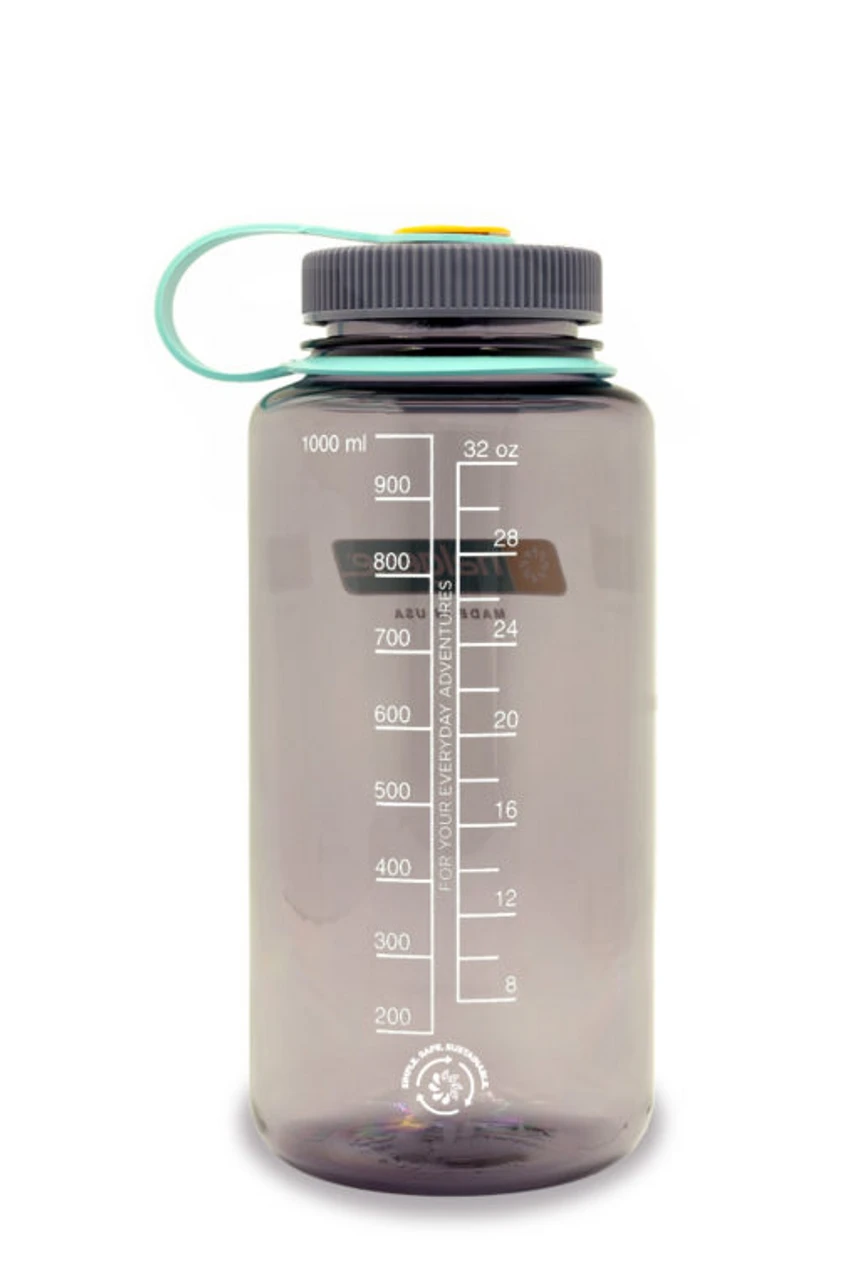 Nalgene Wide Mouth Sustain Water Bottle - (32oz) - Eggplant 2 Nalgene Wide Mouth Sustain Water Bottle - (32oz) - Eggplant - Image 2