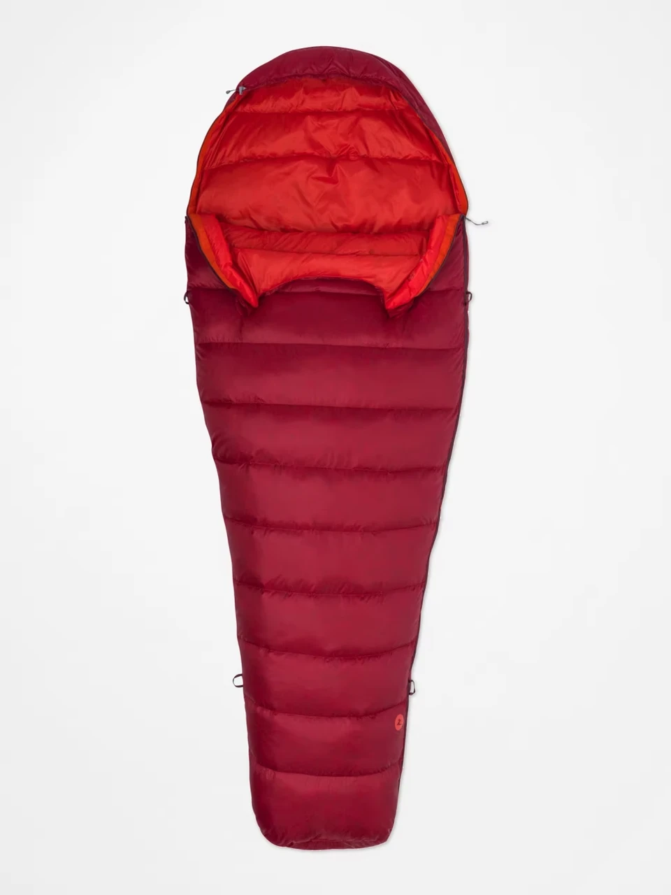 Marmot Micron 40 Sleeping Bag - Long - Sienna Red/Tomato 3 Marmot Micron 40 Sleeping Bag - Long - Sienna Red/Tomato - Image 3