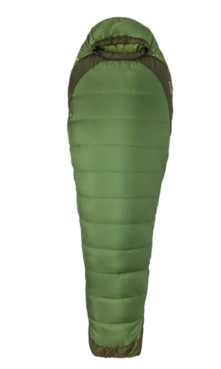 Marmot Trestle Elite Eco 30 Degrees Sleeping Bag - Long - Vine Green/Forest Night 1 Marmot Trestle Elite Eco 30 Degrees Sleeping Bag - Long - Vine Green/Forest Night