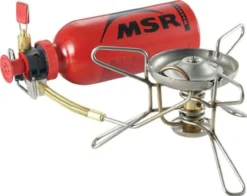 MSR WhisperLite Backpacking Stove - Red