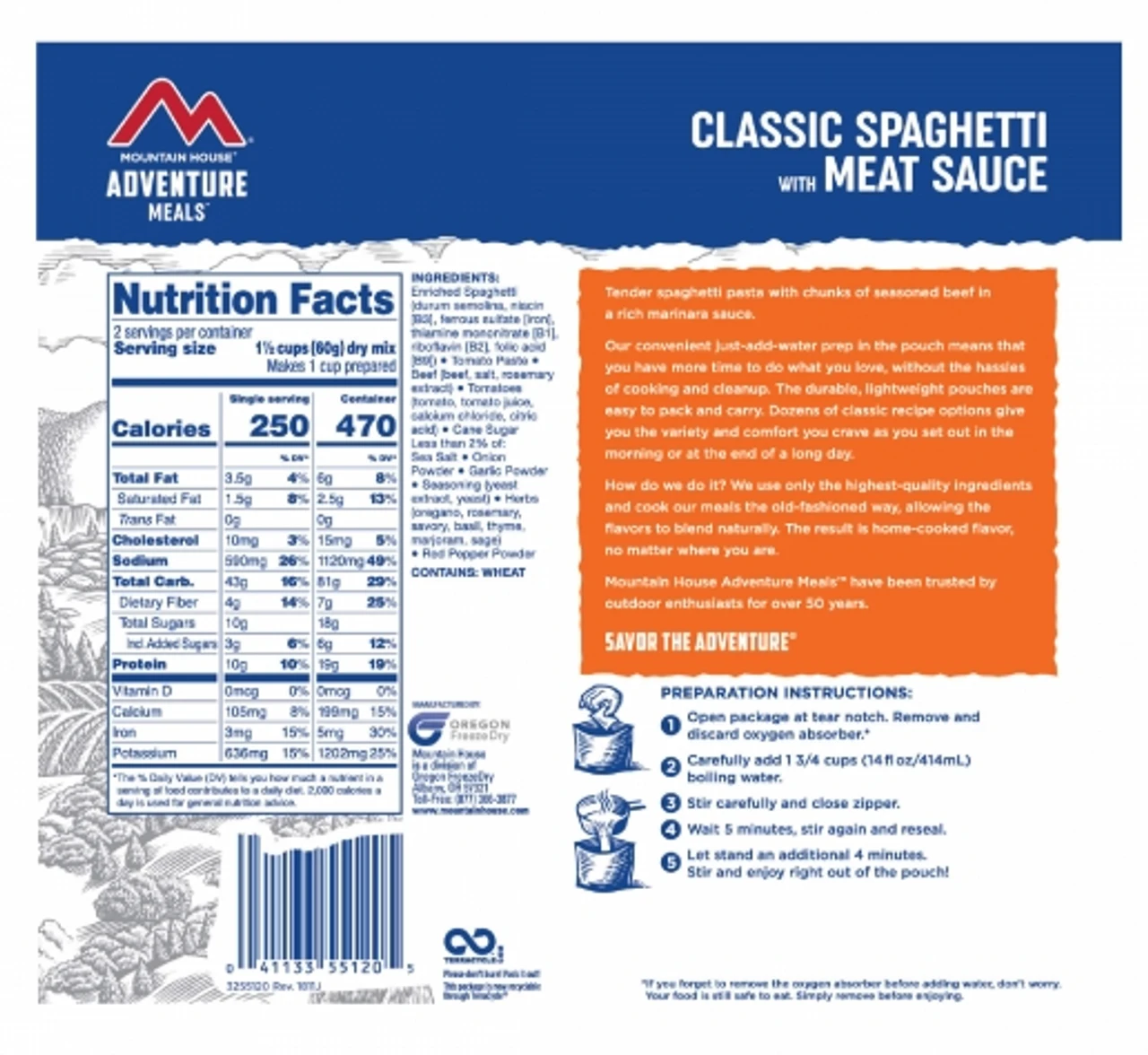 Spaghetti W/ Meat Sauce - N/A 2 Spaghetti W/ Meat Sauce - N/A - Image 2