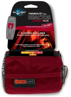 Sea To Summit Thermolite Reactor Compact Plus Liner - Orange/Black
