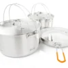 GSI Outdoors Glacier Stainless Troop Cookset - N/A