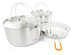 GSI Outdoors Glacier Stainless Troop Cookset - N/A