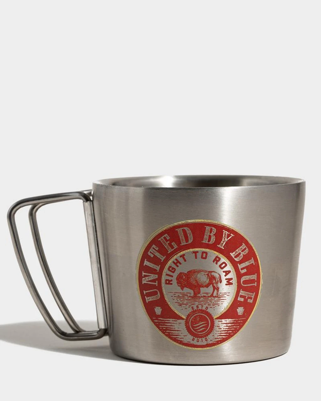 United By Blue Stainless Compass Cup 12oz. - Stainless 1 United By Blue Stainless Compass Cup 12oz. - Stainless