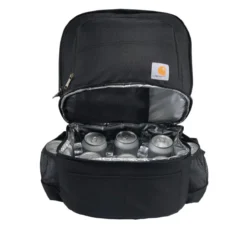 Carhartt Rain Defender Insulated 24 Can Two Compartment Cooler Backpack - Black -Camping Series Store B0000303 black d 14812.1656698863