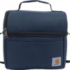 Carhartt Insulated 12 Can Two Compartment Lunch Cooler - Navy