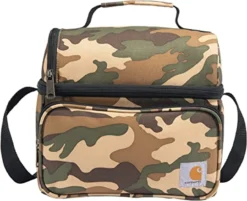 Carhartt Insulated 12 Can Two Compartment Lunch Cooler - Camo