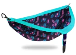 ENO DoubleNest Print Hammock - Aloha/Blue