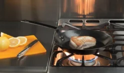 Lodge Seasoned Carbon Steel Skillet Set-(10 Inches) - Cast Iron -Camping Series Store Lodge CRS10HH61 Seasoned Carbon Steel Skillet Set 10 Inches 4 10839.1620838087