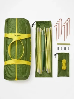 Marmot Limestone 4-Person Tent - Kiwi -Camping Series Store M13993 4786 f 98426.1682439591