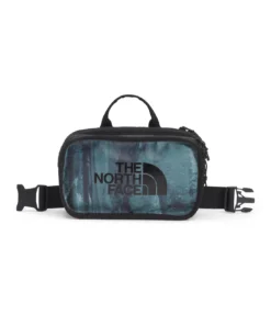 The North Face Explore BLT Lumbar Pack - Goblin Blue Granitic Rock Print/TNF Black