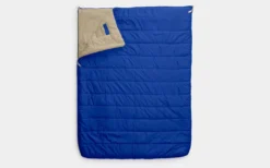 The North Face Eco Trail Bed Double 20 Long Sleeping Bag - TNF Blue/Twill Beige - (Past Season)