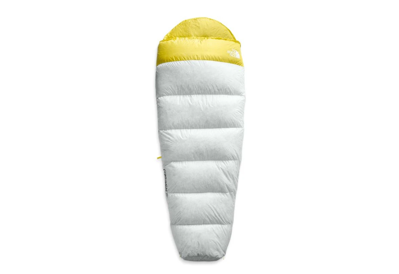 The North Face Chrysalis 20 Down Sleeping Bag - Tin Grey/Acid Yellow 2 The North Face Chrysalis 20 Down Sleeping Bag - Tin Grey/Acid Yellow - Image 2