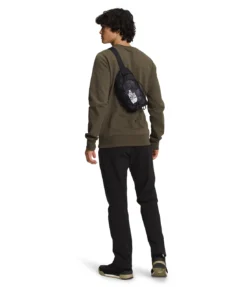 The North Face Bozer Hip Pack III-S - Trail Glow Print/TNF Black -Camping Series Store NF0A52RX IRJ modelback 74595.1678731392