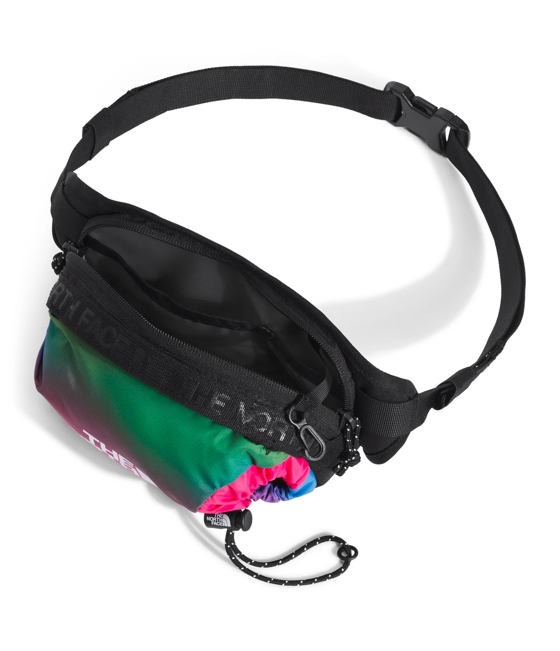 The North Face Bozer Hip Pack III-S - Super Sonic Blue Colorprint/Black 2 The North Face Bozer Hip Pack III-S - Super Sonic Blue Colorprint/Black - Image 2