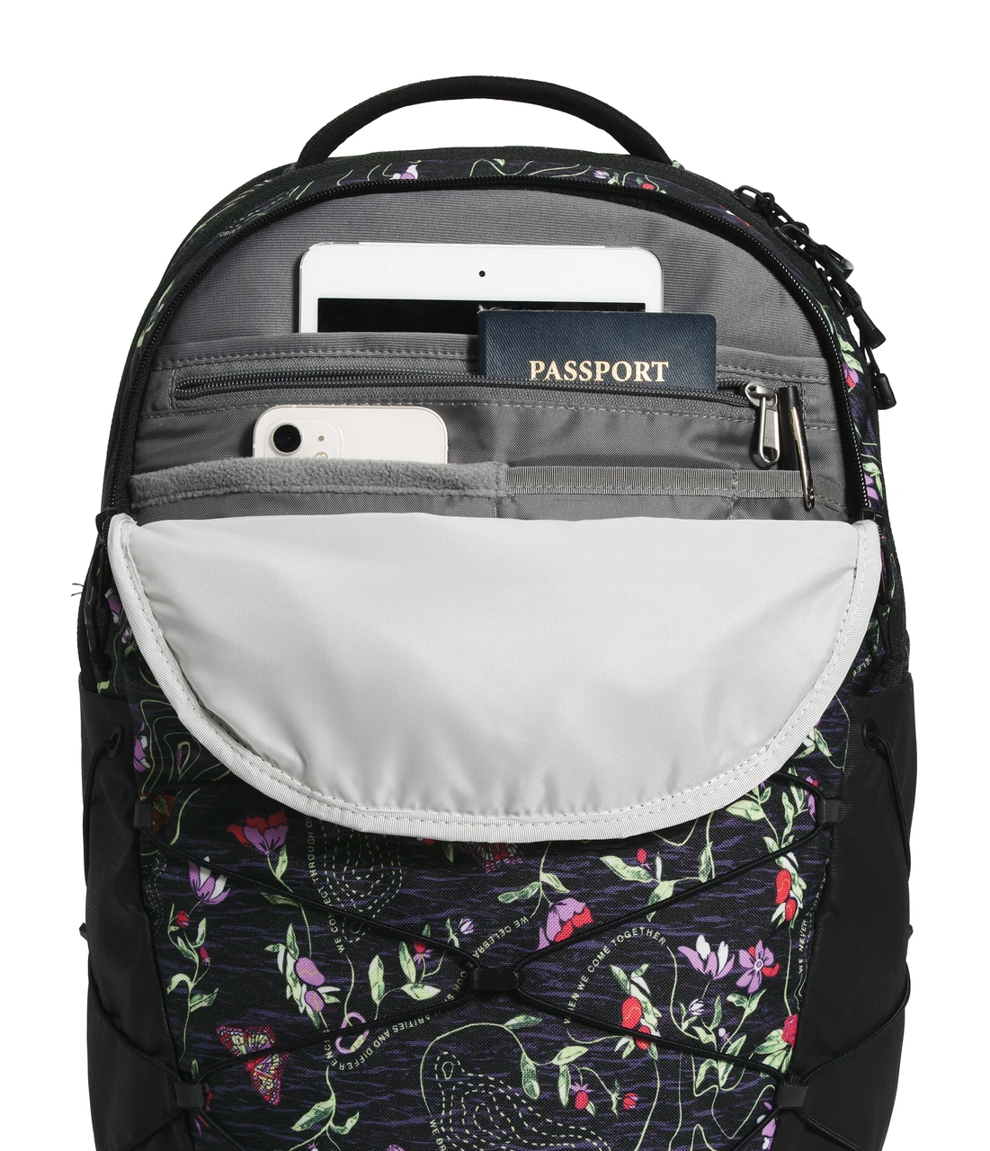 The North Face Women's Borealis Backpack - TNF Black IW Print/TNF Black 3 The North Face Women's Borealis Backpack - TNF Black IW Print/TNF Black - Image 3