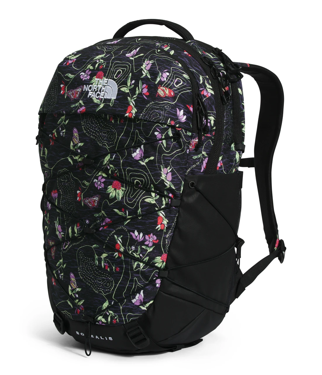 The North Face Women's Borealis Backpack - TNF Black IW Print/TNF Black 2 The North Face Women's Borealis Backpack - TNF Black IW Print/TNF Black - Image 2