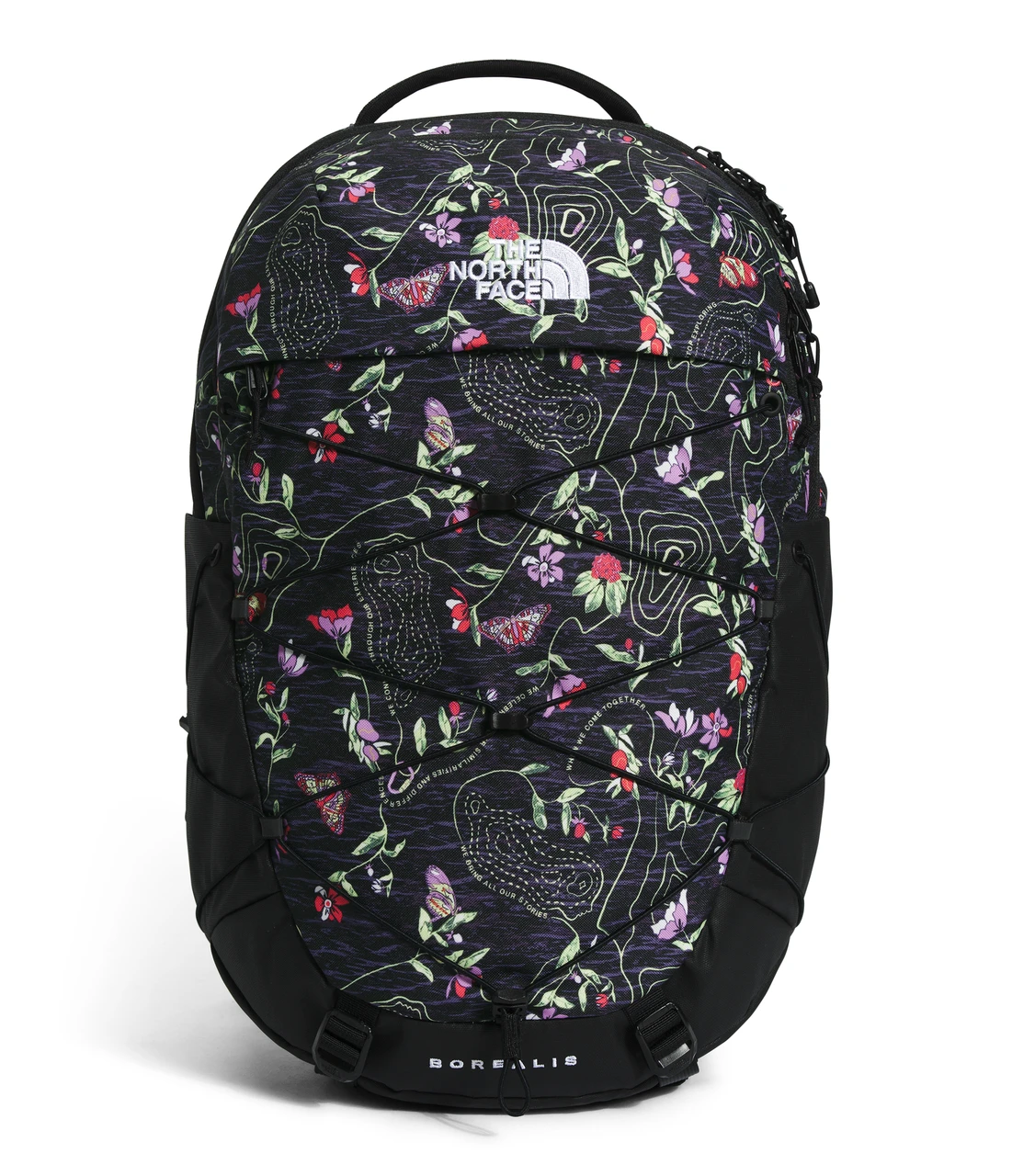 The North Face Women's Borealis Backpack - TNF Black IW Print/TNF Black 1 The North Face Women's Borealis Backpack - TNF Black IW Print/TNF Black