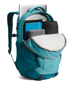 The North Face Women's Recon Backpack - Reef Water/Blue Coral -Camping Series Store NF0A52SU SK8 int 37983.1678894670