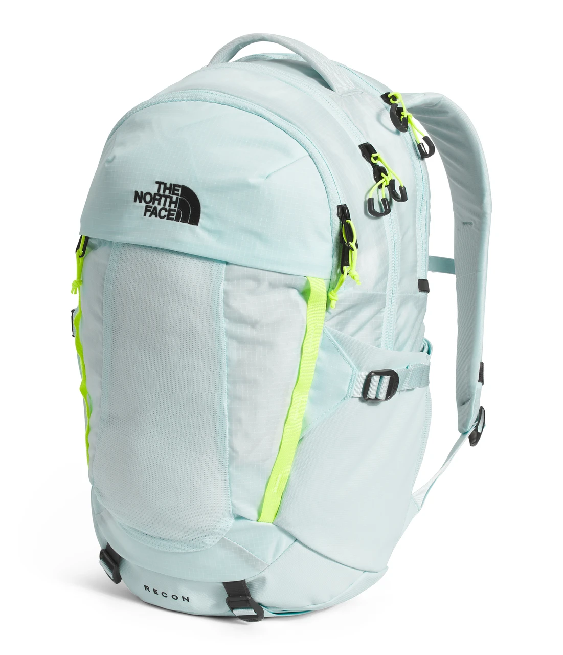 The North Face Women's Recon Backpack - Skylight Blue/LED Yellow 2 The North Face Women's Recon Backpack - Skylight Blue/LED Yellow - Image 2