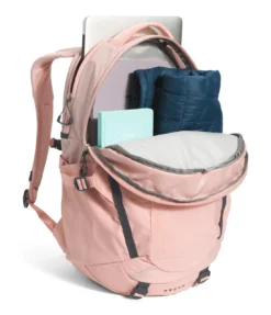 The North Face Women's Recon Backpack - Evening Sand Pink/Asphalt Grey -Camping Series Store NF0A52SU UGN int 76892.1678894855