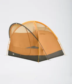 The North Face Wawona 4 Tent - Light Exuberance Orange/Timber Tan/New Taupe Green -Camping Series Store NF0A52VL Z3U 3 88022.1674753253