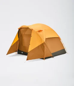 The North Face Wawona 4 Tent - Light Exuberance Orange/Timber Tan/New Taupe Green -Camping Series Store NF0A52VL Z3U 6 58638.1674753256