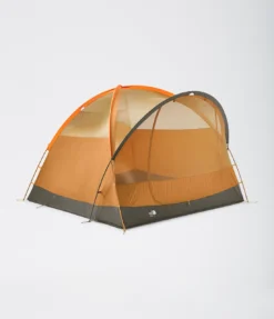 The North Face Wawona 6 Person Tent - Light Exuberance Orange/Timber Tan/New Taupe Green -Camping Series Store NF0A52VM Z3U 3 88436.1674752711
