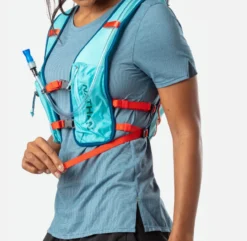 Nathan QuickStart 2.0 6 Liter Hydration Pack - Breezy Blue/Storm Green -Camping Series Store NS30250 60028 e 75613.1665512728
