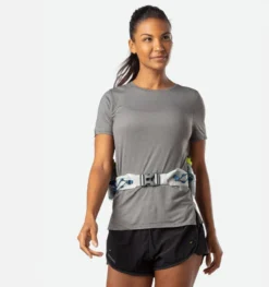 Nathan Trail Mix Plus Insulated Hydration Belt - Vapor Grey/Marine Blue -Camping Series Store NS4643 60060 e 84942.1665519935
