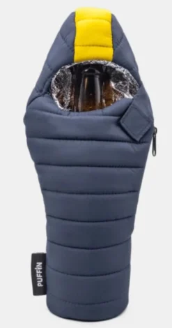 Beverage Sleeping Bag - Blue/Yellow