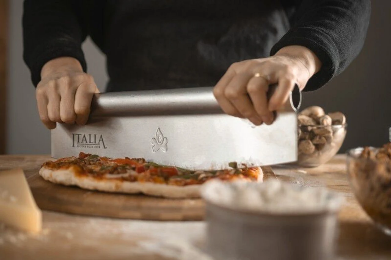 Camp Chef Italia 14" Rocking Pizza Cutter - N/A 3 Camp Chef Italia 14" Rocking Pizza Cutter - N/A - Image 3