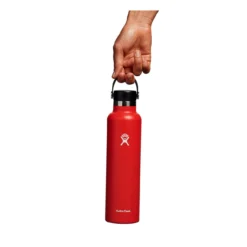 Hydro Flask 24 Oz Standard Mouth Bottle - Goji -Camping Series Store S24SX612 Goji c 84085.1681744216