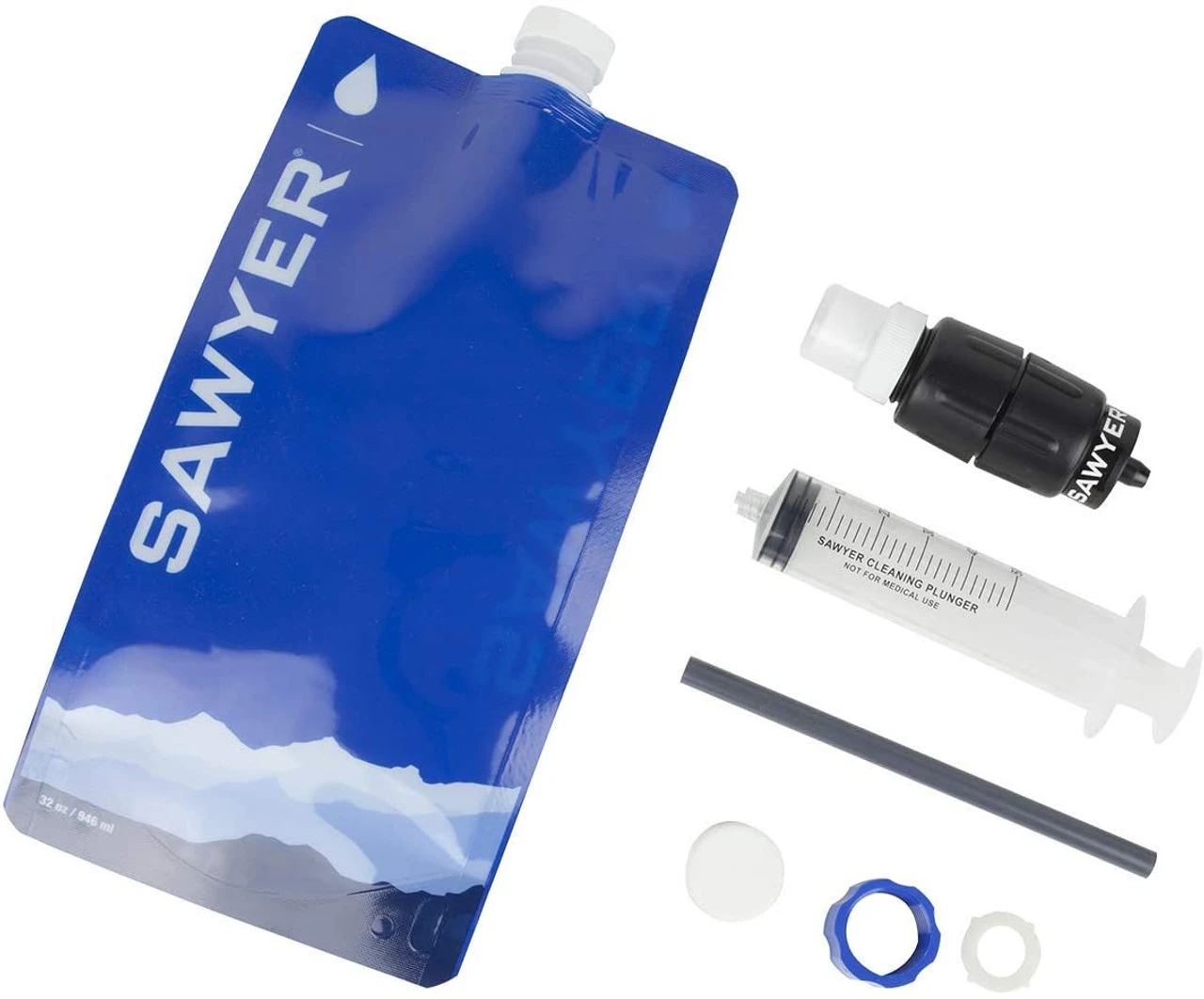 Sawyer Micro Squeeze Water Filtration System - Black 2 Sawyer Micro Squeeze Water Filtration System - Black - Image 2