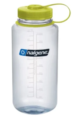 Nalgene Wide Mouth Sustain Water Bottle - (32oz) - Clear