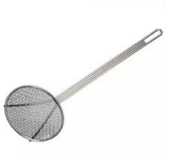 Camp Chef Long Handled Skimmer - Silver
