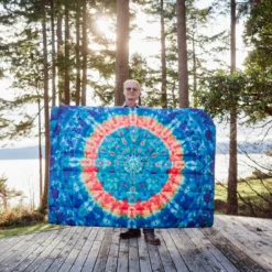 Rumpl 1 Person NanoLoft Puffy Blanket - Blazing Gaia -Camping Series Store TNLB CP2 1 blazinggaia e 78400.1682441661