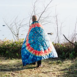 Rumpl 1 Person NanoLoft Puffy Blanket - Blazing Gaia -Camping Series Store TNLB CP2 1 blazinggaia f 53301.1682441662