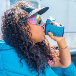 Rumpl Beer Blanket - Harbor Blue -Camping Series Store TSBB HB1 O harborblue e 34155.1682451396