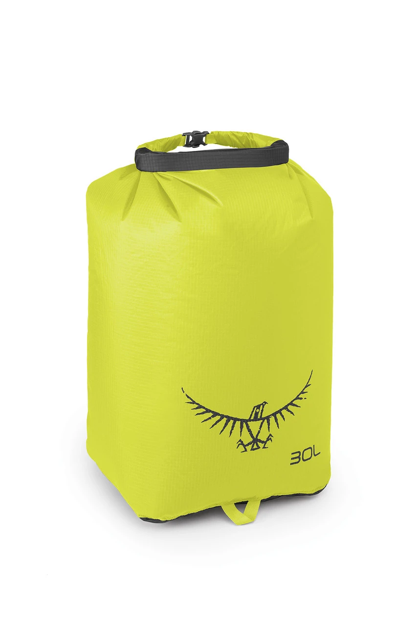 Osprey Ultralight Dry Sack - 30L - Electric Lime - (Past Season) 1 Osprey Ultralight Dry Sack - 30L - Electric Lime - (Past Season)
