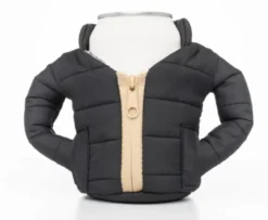 Beverage Jacket - Black/Tan