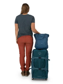 Osprey Daylite Tote Pack - Silver Lining/Blueberry -Camping Series Store daylitetotepack s23 body8 dazzleyellowventuriblue on suitcase 1 45380.1681412710