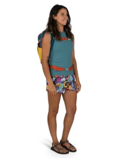 Osprey Daylite Plus Backpack - Magnolia Print/Jubilee Blue -Camping Series Store dayltpluss21 s23 side Silverlining onfigure 50326.1680710654