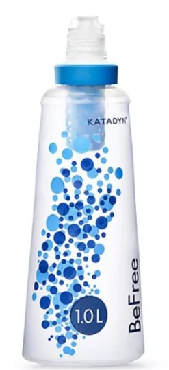 Katadyn BeFree Microfilter Bottle - 1 Liter Flask - Blue