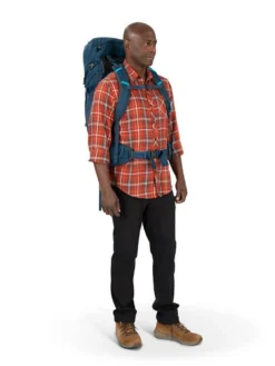 Osprey Kestrel 48 L/XL Backpack - Bonsai Green -Camping Series Store kestrel48l s23 body1 atlasblueheather 81194.1681485507