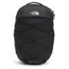 The North Face Women`s Borealis Backpack - TNF Black Heather/Burnt Coral Metallic