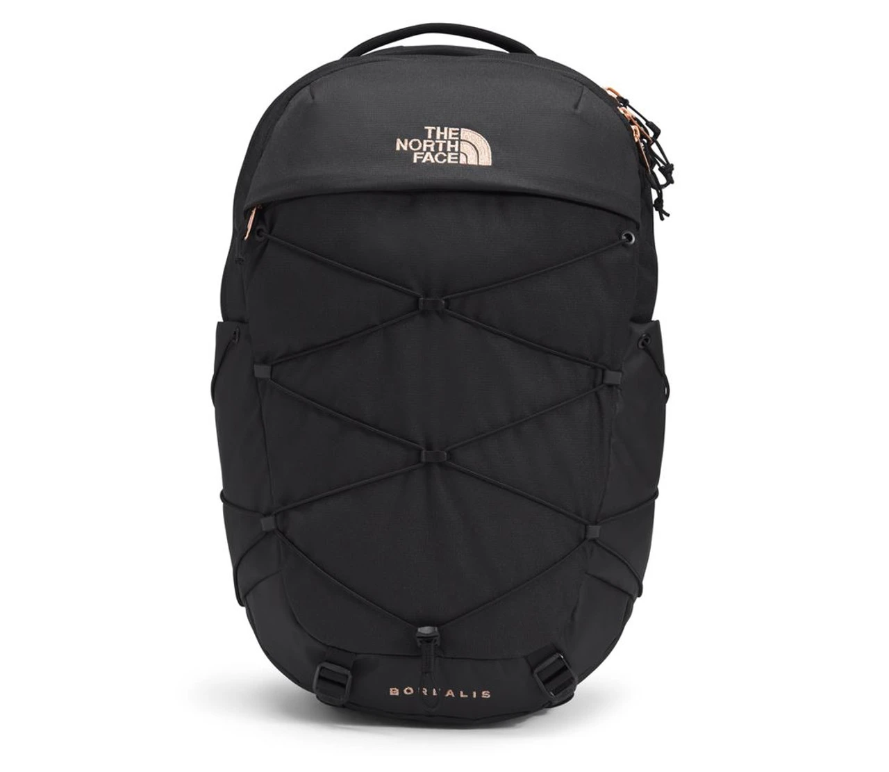 The North Face Women`s Borealis Backpack - TNF Black Heather/Burnt Coral Metallic 1 The North Face Women`s Borealis Backpack - TNF Black Heather/Burnt Coral Metallic