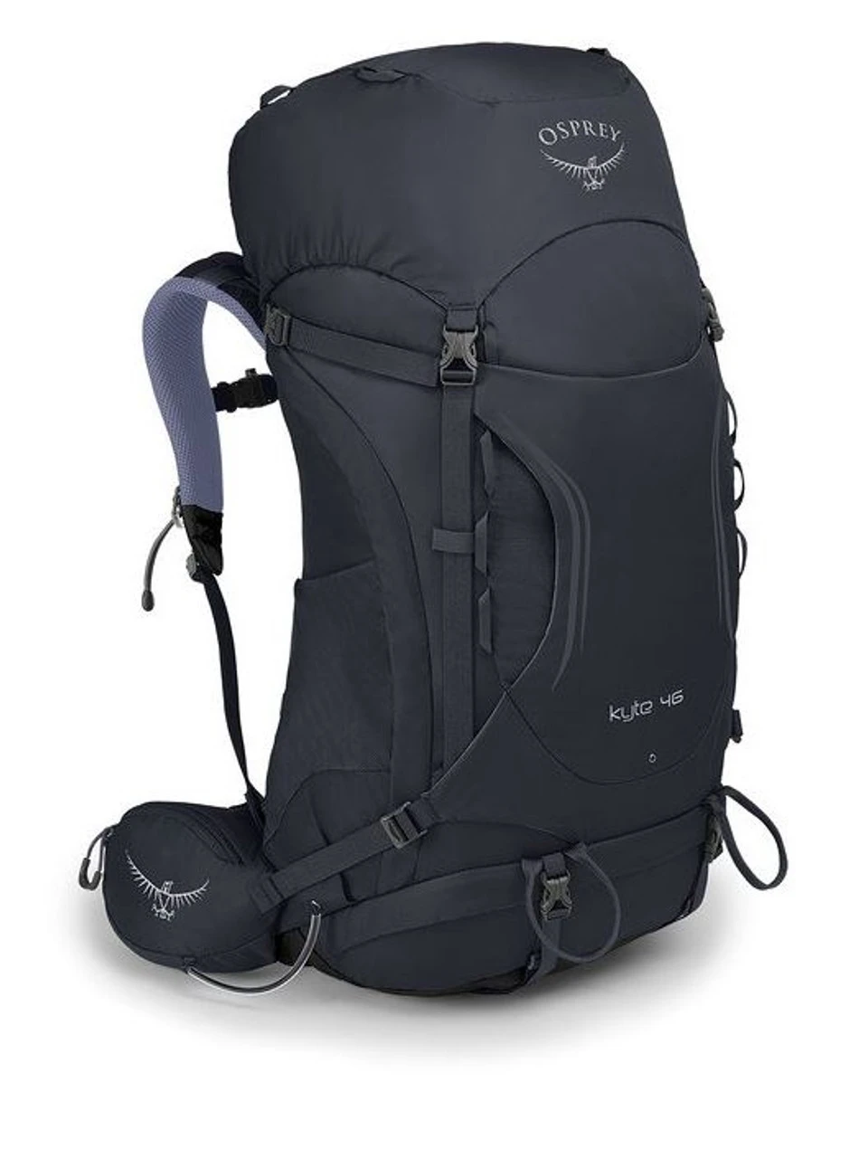 Osprey Women's Kyte 46 Extra Small/Small Backpack - Siren Grey - (Past Season) 1 Osprey Women's Kyte 46 Extra Small/Small Backpack - Siren Grey - (Past Season)